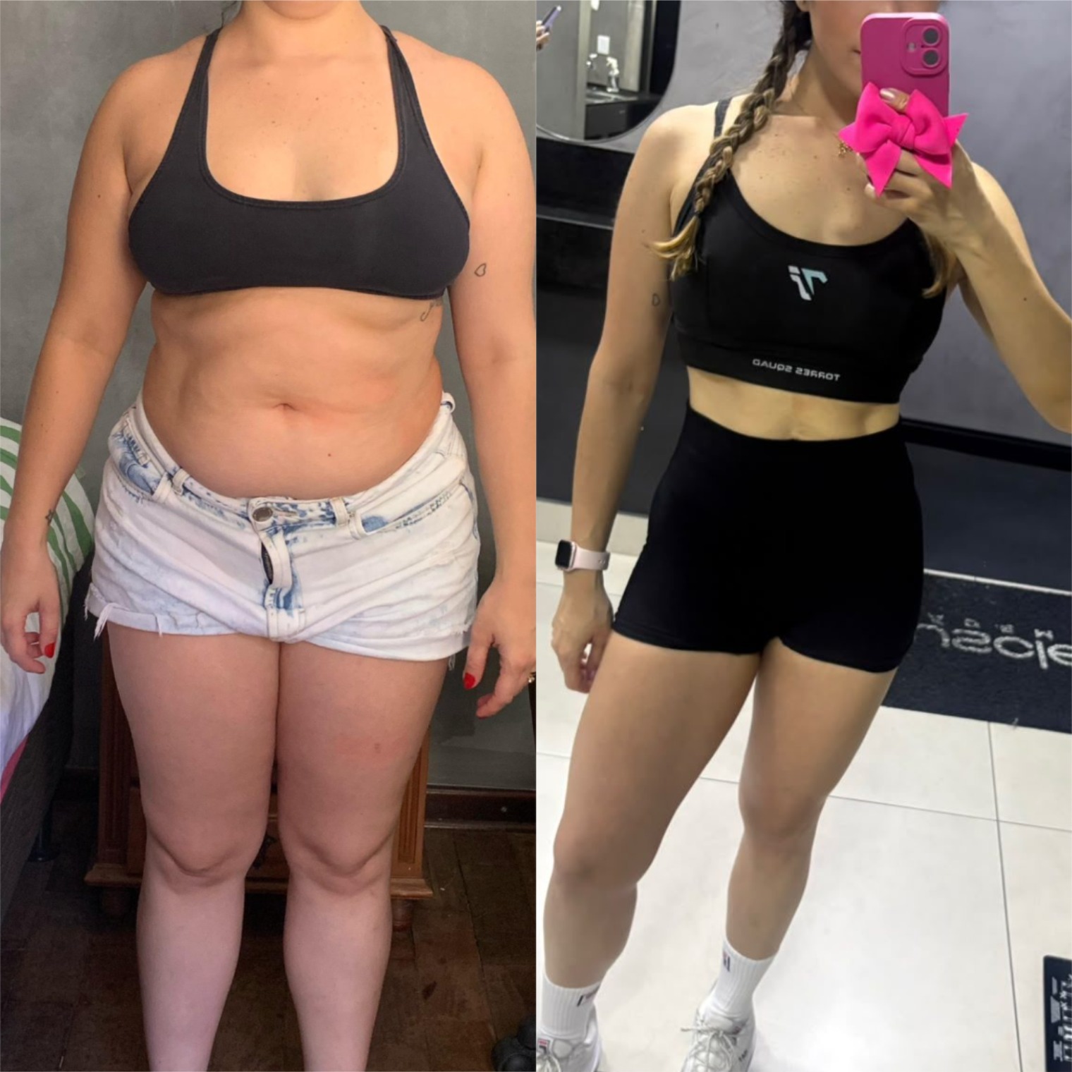 Antes e depois — Transformação 04