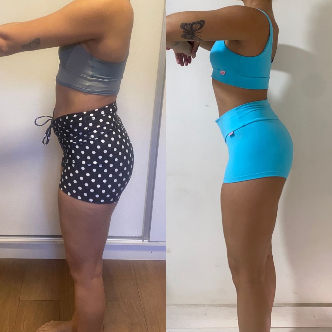 Antes e depois — aluno Torres Squad 6