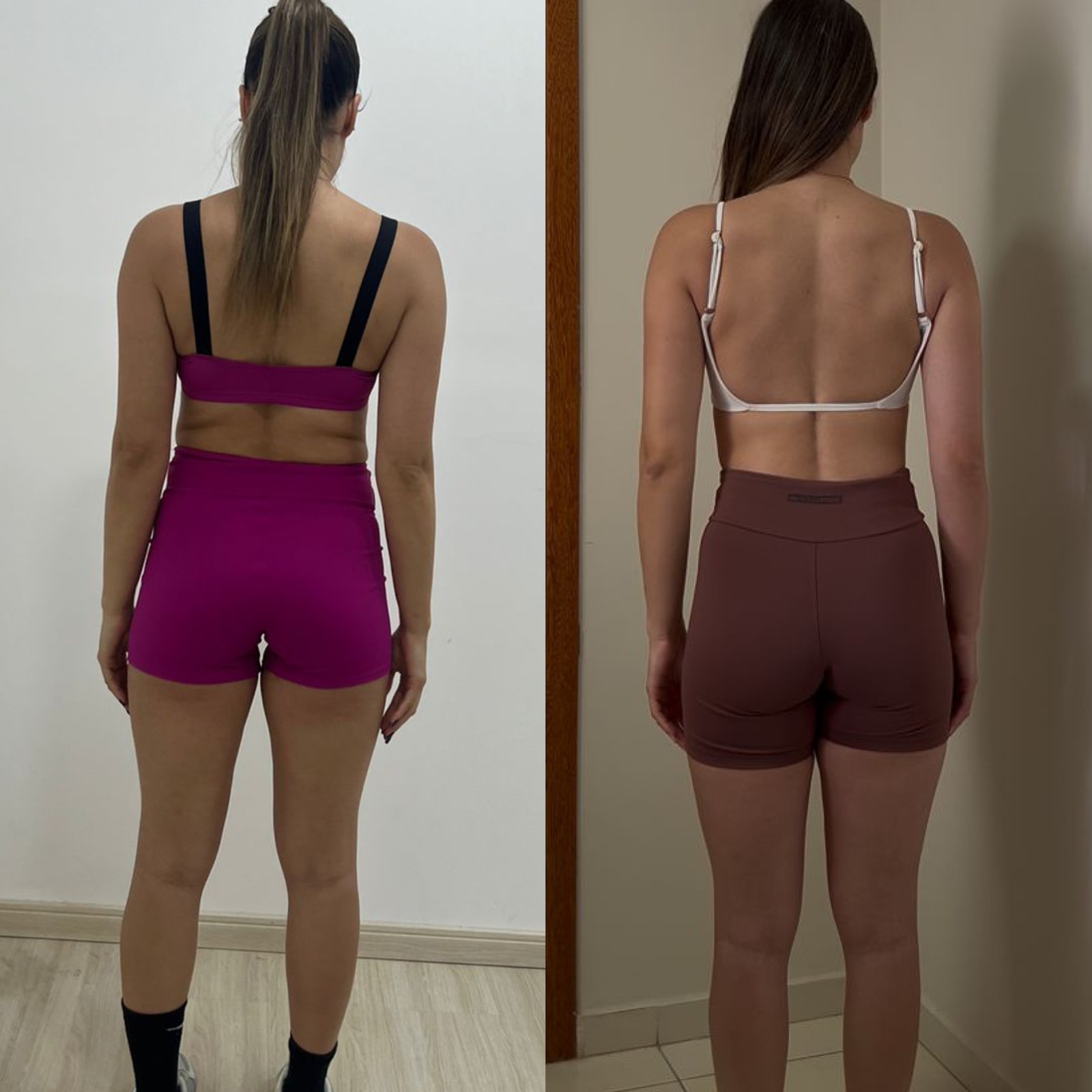 Antes e depois — aluno Torres Squad 7