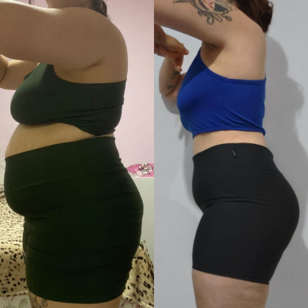 Antes e depois — aluno Torres Squad 2